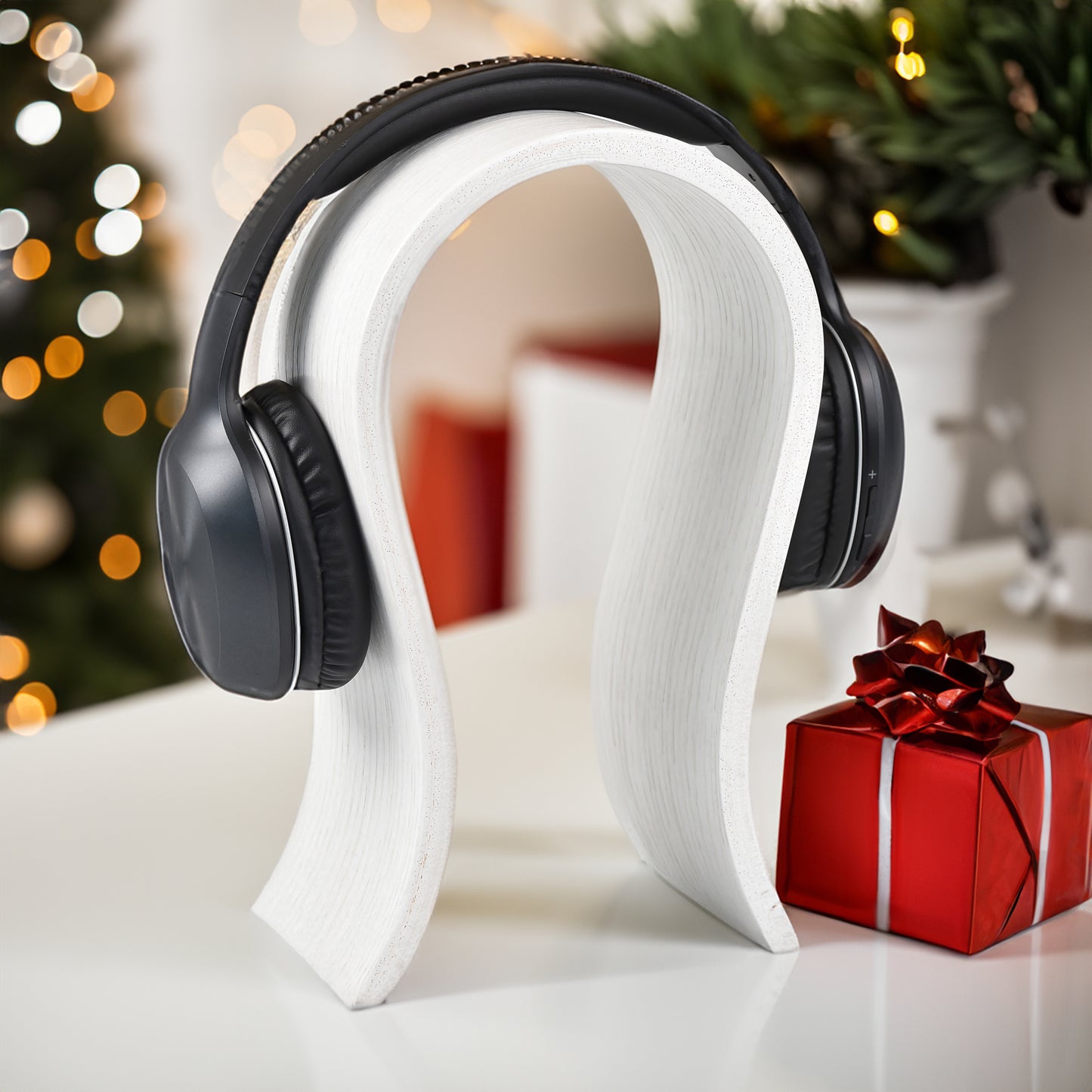 Wooden Headphones Stand for Sony, JBL, AKG Headset Storage