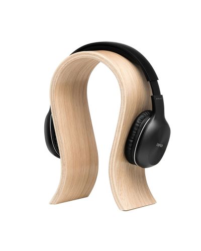 Wooden headphones stand, oak